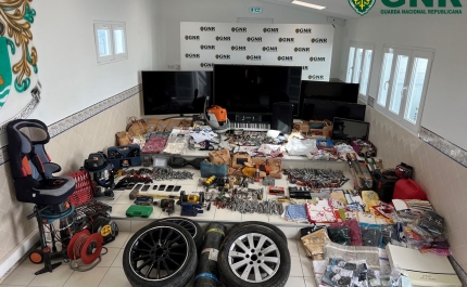 Seis detidos por furto qualificado em Albufeira