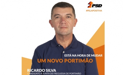 Ricardo Silva é o candidato à Presidência da Assembleia de Freguesia de Portimão