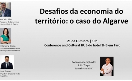 Ordenamento do território e suas implicações sobre a economia do Algarve com António Pina, Filomena Sintra e Luís Gomes