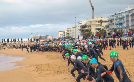 Triatleta portuguesa Madalena Almeida foi quinta classificada em Quarteira