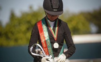 Município de Lagoa felicita a atleta Lagoense Mariana Gaspar André, Vice-Campeã Nacional de Dressage