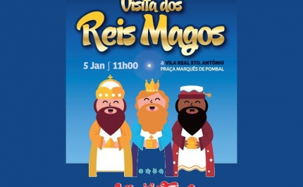 Reis Magos de Ayamonte visitam Vila Real de Santo António
