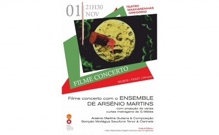CURTAS METRAGENS DE G MÉLIÈS SÃO EXIBIDAS EM FILME CONCERTO COM ENSEMBLE DE ARSÉNIO MARTINS