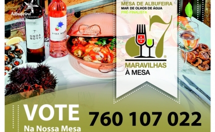 COMEÇA HOJE A VOTAÇÃO DAS «SETE MARAVILHAS À MESA»