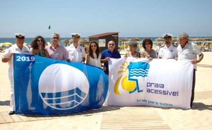 Castro Marim tem três praias com Bandeira Azul, Praia Acessível e Qualidade de Ouro