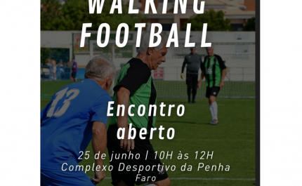 Walking Football: AFA promove encontro aberto no dia 25 de junho