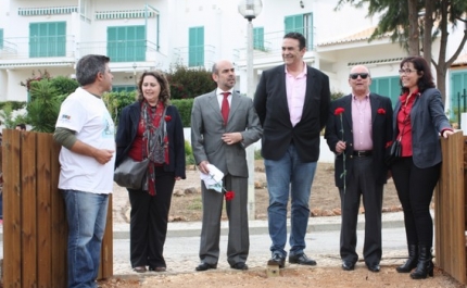 «Horta Urbana de Ferragudo» inaugurada Águas da Cruz e Francisco Martins