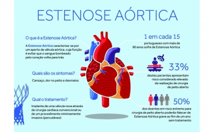 Mais de 30 mil idosos portugueses sofrem de estenose aórtica