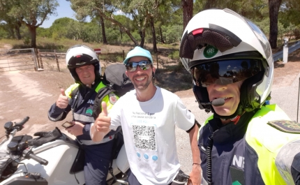 Romeu termina caminhada solidária amanhã em Faro