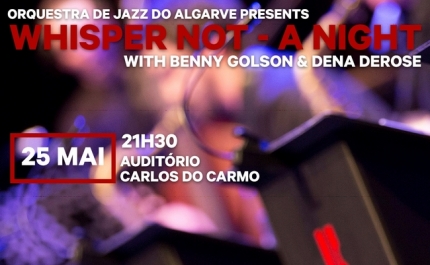 Orquestra de Jazz do Algarve apresenta WHISPER NOT – A NIGHT