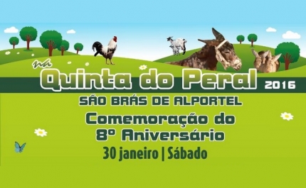 Quinta do Peral celebra 8.º aniversário com muitas surpresas…