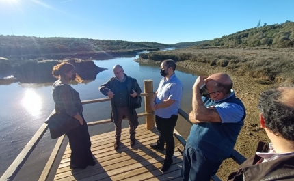 Marisa Matias com José Gusmão para falar da defesa da Água no Algarve