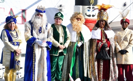 Reis Magos de Ayamonte visitam Vila Real de Santo António