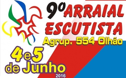 Escuteiros de Olhão organizam  9º arraial no Jardim Pescador Olhanense