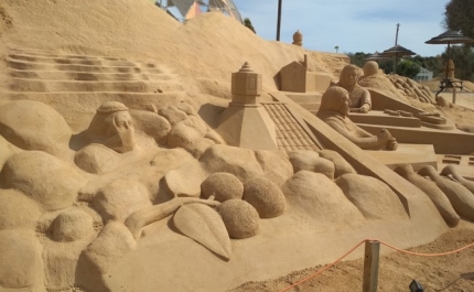 Património algarvio esculpido na SandCity