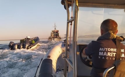 Apreendida embarcação de alta velocidade no Sul de Portugal 