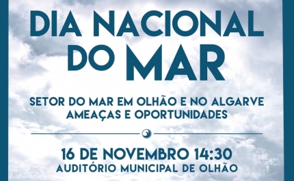 Dia Nacional do Mar celebrado com seminário no Auditório Municipal de Olhão