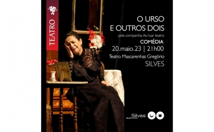 «O URSO E OUTROS DOIS» SOBE AO PALCO DO TEATRO MASCARENHAS GREGÓRIO EM SILVES