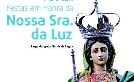 Festas em honra de Nossa Senhora da Luz, padroeira de Lagoa cumprem a tradição