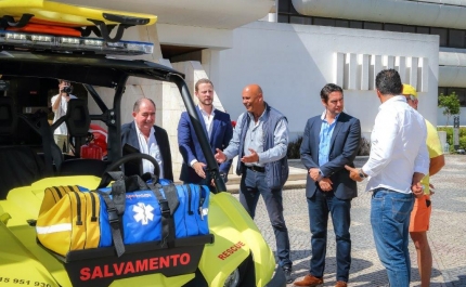 VIATURA «VIKING» É ÚNICA NO PAÍS E GARANTE ÉPOCA BALNEAR MAIS SEGURA EM ALBUFEIRA 