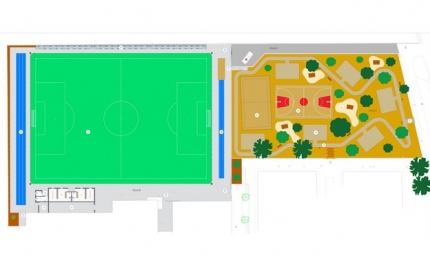 Escola ESPAMOL vai ter novos campos desportivos e parque urbano para alunos, associações e população