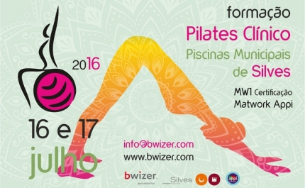 FORMAÇÃO EM PILATES CLÍNICO DECORRE EM SILVES A 16 E 17 DE JULHO