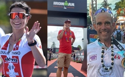 Triatletas do Louletano Desportos Clube no Campeonato do Mundo de Ironman