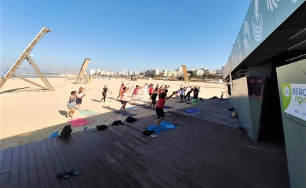 Área Desportiva da Praia da Rocha garante a boa forma física durante as férias de verão