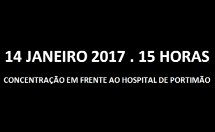 CONCENTRAÇÃO EM FRENTE AO HOSPITAL DE PORTIMÃO