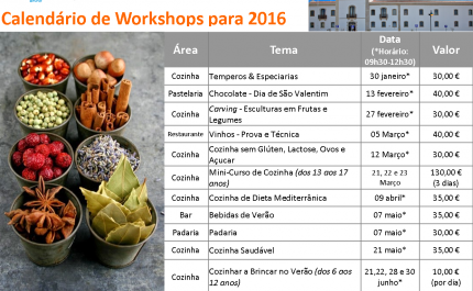 EHTA | Workshops para o início de 2016