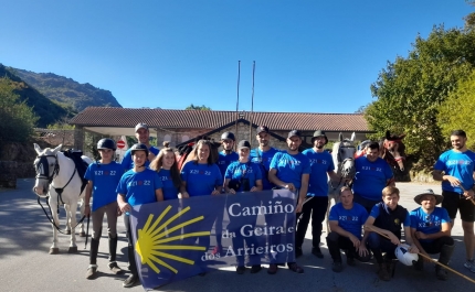 Silves Rotary Club: Peregrinação a cavalo está a percorrer o caminho jacobeu Braga-Santiago