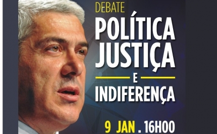 José Sócrates debate justiça e política  em Vila Real de Santo António