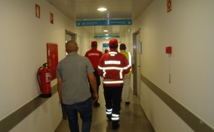 Simulacro testou procedimentos de evacuação do Centro de Medicina Física e Reabilitação do Sul em caso de incêndio