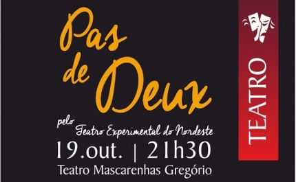 «PAS DE DEUX» SOBE AO PALCO DO TEATRO MASCARENHAS GREGÓRIO