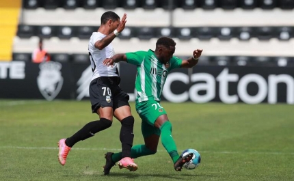 Encontro entre despromovidos Farense e Rio Ave termina com empate