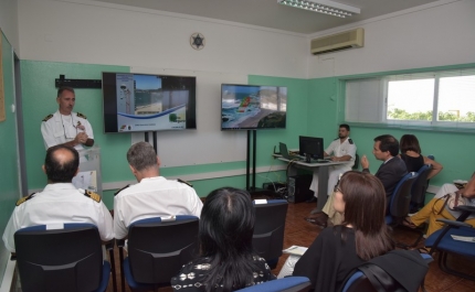 Inauguração do Sistema «Costa Segura» de Olhão