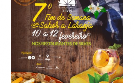 7.º FIM DE SEMANA COM SABOR A LARANJA REGRESSA DE 10 A 12 DE FEVEREIRO