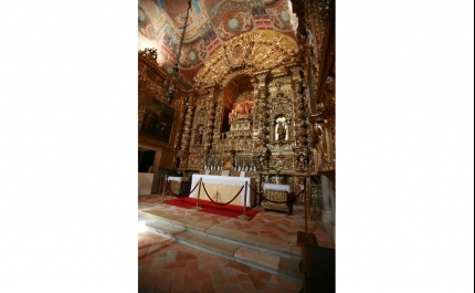 Obras a decorrer na Igreja de Santo António 