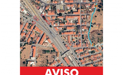 INTERRUPÇÃO E ALTERNÂNCIA DE TRÂNSITO EM VÁRIOS ARRUAMENTOS DA LOCALIDADE DE TUNES 