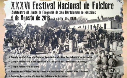 MUNICÍPIO DE SILVES APOIA O XXXVI FESTIVAL NACIONAL DE FOLCLORE 