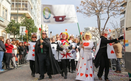 Desfile infantil marca arranque  do Carnaval em Olhão