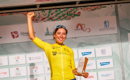 Ciclista do Campinense Mariana Líbano vence 1.ª Volta a Portugal Feminina Sub-19