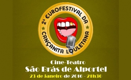 «€uro Festival da Cançanita» e «Um Conto de Pernas para o Ar» no Cine-Teatro de S. Brás de Alportel