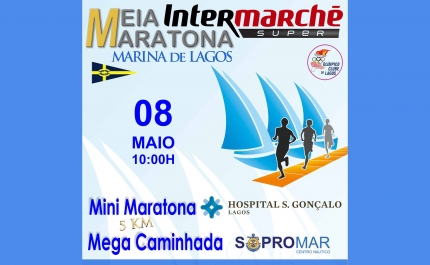 XXVIII Meia-Maratona de Lagos realiza-se a 8 de maio