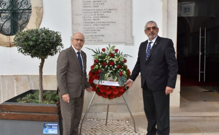 LOULÉ CELEBROU 105º ANIVERSÁRIO DO ARMISTÍCIO PARA NÃO ESQUECER «NÓDOAS NEGRAS» DO PASSADO