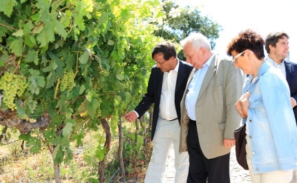 PRESIDENTE DO PARTIDO POPULAR EUROPEU VISTA ALBUFEIRA A CONVITE DE CARLOS SILVA E SOUSA