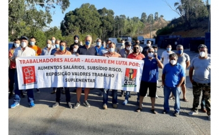 PCP solidário com a luta dos trabalhadores da Algar