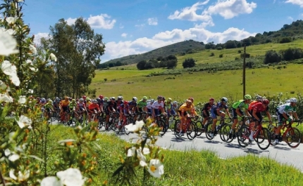 Pelotão de 133 ciclistas de 19 equipas corre 38.ª Volta ao Alentejo em bicicleta