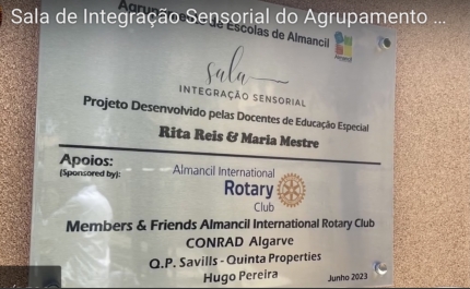 Agrupamento de Escolas de Almancil  inaugura Sala de Integração Sensorial