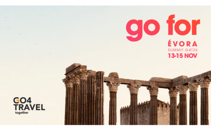 Summit GO4TRAVEL 2026 vai acontecer entre 13 e 15 de novembro em Évora